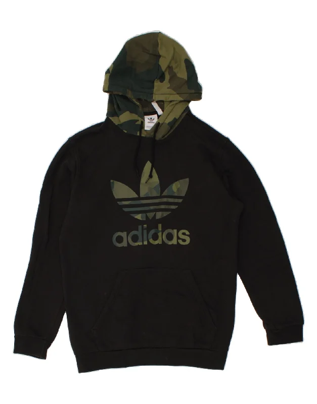 ADIDAS Mens Graphic Hoodie Jumper Large Black Camouflage Cotton Hoodie with Elastic Cuffs Stretchable Comfortable ADIDAS Mens Graphic Hoodie Jumper Large Black Camouflage Cotton Hoodie with Elastic Cuffs Stretchable Comfortable