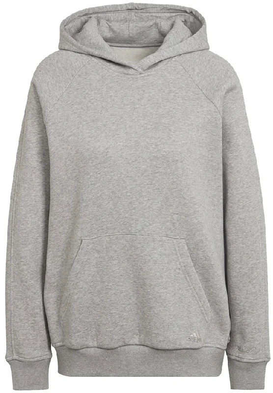 Adidas Womens All SZN Fleece Boyfriend Hoodie Medium Grey Heather Hoodie with Frayed Bohemian Relaxed Adidas Womens All SZN Fleece Boyfriend Hoodie Medium Grey Heather Hoodie with Frayed Bohemian Relaxed