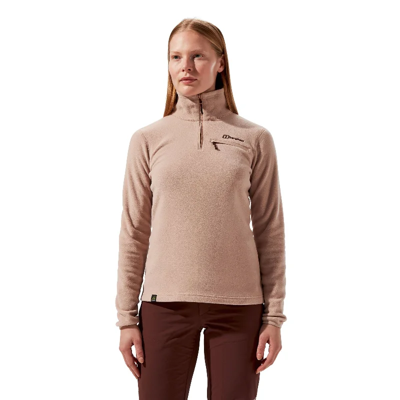 Berghaus Womens Prism 2.0 Micro Half Zip Polartec Fleece Top Hoodie Dress Longline Feminine
