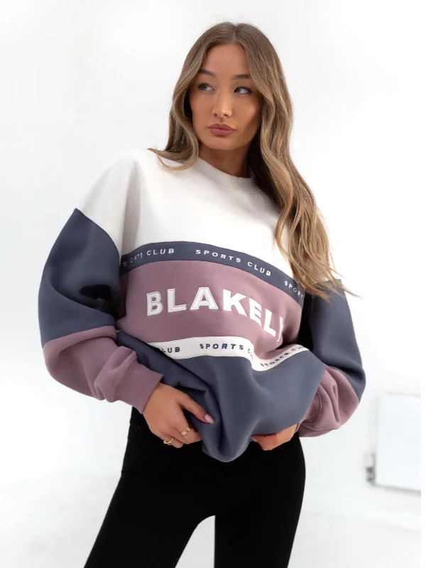 Alpine Oversized Jumper - Dusty Pink Hoodie with Pastel Soft Subtle