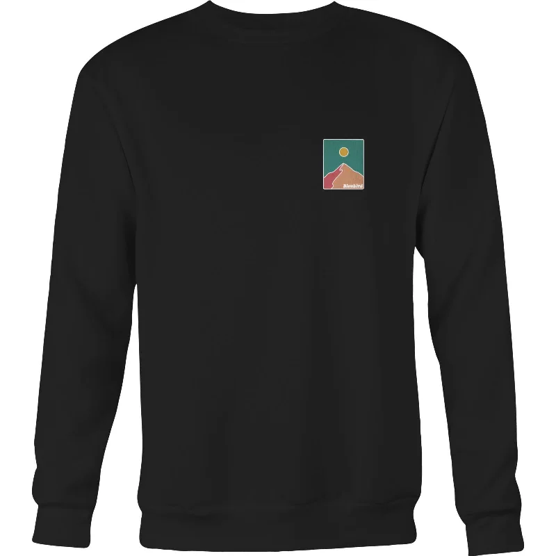 Bleubird Picos Crew Sweatshirt Hoodie with Drawcord Adjustable Secure