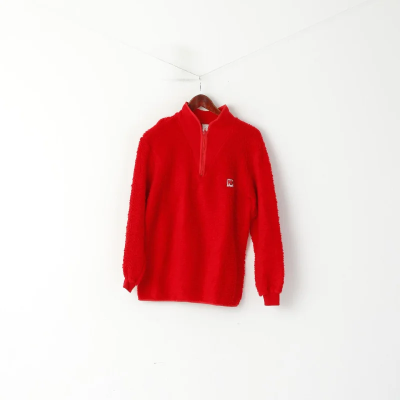 Helly Hansen Women L Sweatshirt Red Vintage 90s Pullover Nylon Fleece Unisex Top Hoodie Dress Longline Feminine Helly Hansen Women L Sweatshirt Red Vintage 90s Pullover Nylon Fleece Unisex Top Hoodie Dress Longline Feminine