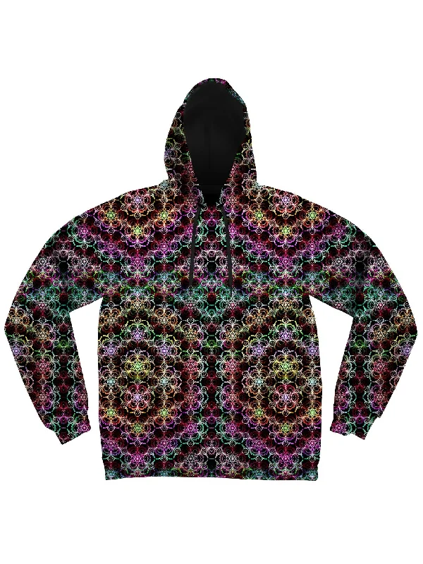 Freak'Quency Unisex Hoodie Hoodie with Hem Embroidery Detailed Premium