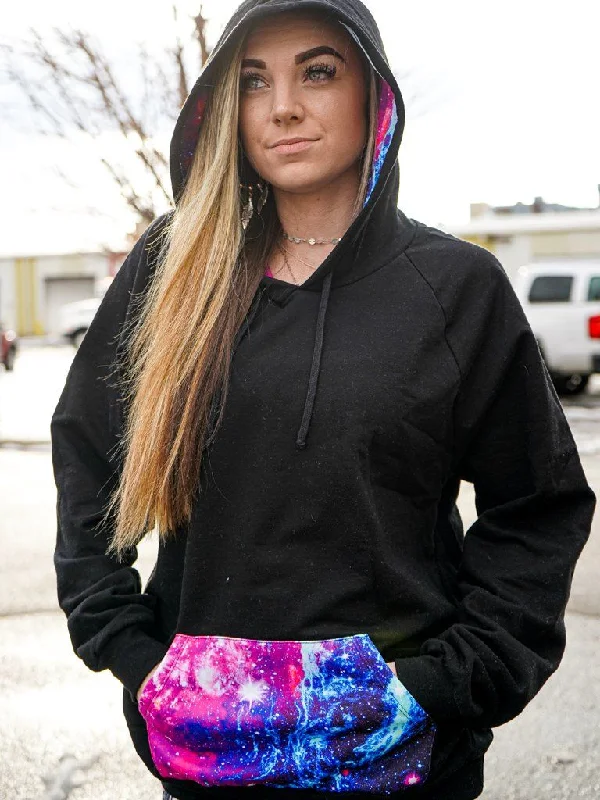Galaxy 2.0 Contrast Unisex Hoodie Hoodie Jacket Zipper Layering