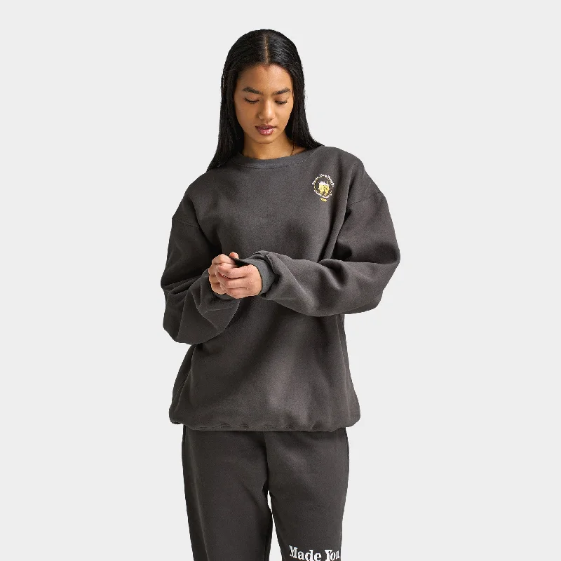 Mayfair Women's Made You Smile Crewneck / Jet Hoodie with Ribbed Hem Stretchable Secure Mayfair Women's Made You Smile Crewneck / Jet Hoodie with Ribbed Hem Stretchable Secure