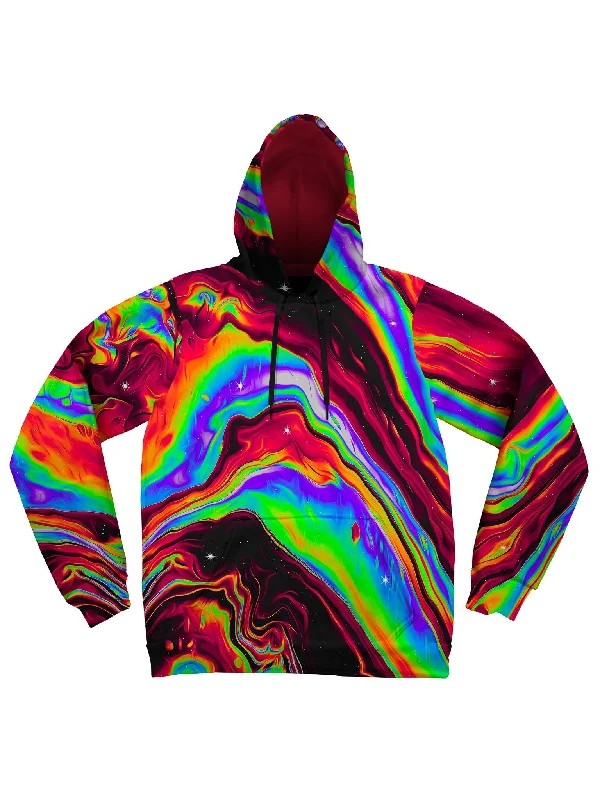 Neon Venus Fly Trap Unisex Hoodie Hoodie with Snap Buttons Easy Quick