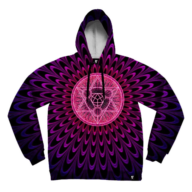 Radiate2 Unisex Hoodie Hoodie with Hem Elastic Stretchable Comfortable