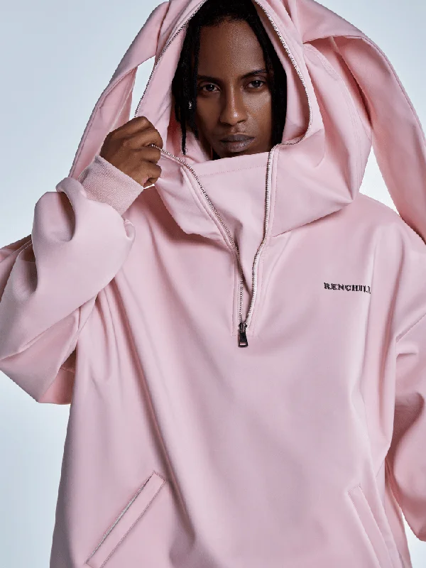 RenChill Rabbit Fleece Hoodie - Unisex Hoodie with Fur Luxurious Winter