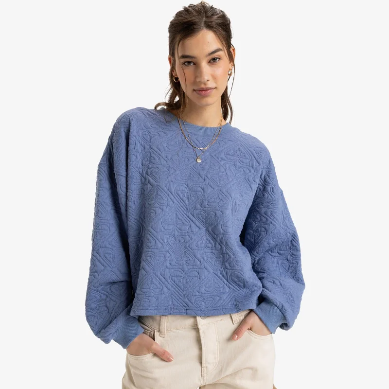 Roxy Womens About Love Pullover Sweatshirt Hoodie with Hem Elastic Stretchable Comfortable Roxy Womens About Love Pullover Sweatshirt Hoodie with Hem Elastic Stretchable Comfortable