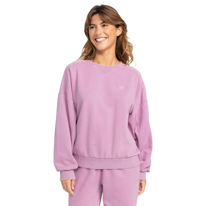Roxy Womens Oasis Haze Pullover Sweatshirt Hoodie with Raglan Sleeves Sporty Comfortable Roxy Womens Oasis Haze Pullover Sweatshirt Hoodie with Raglan Sleeves Sporty Comfortable