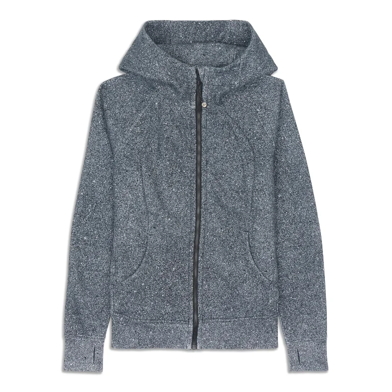 Scuba Hoodie - Resale Hoodie with Belted Waist Structured Tailored