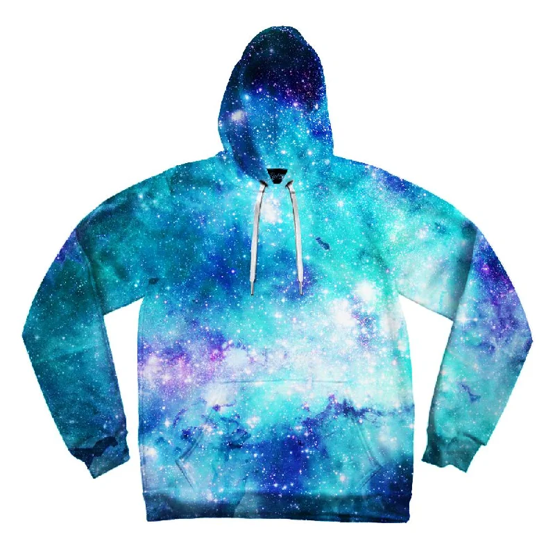 Space Jam Galaxy Unisex Hoodie Hoodie with Mock Neck Collared Structured