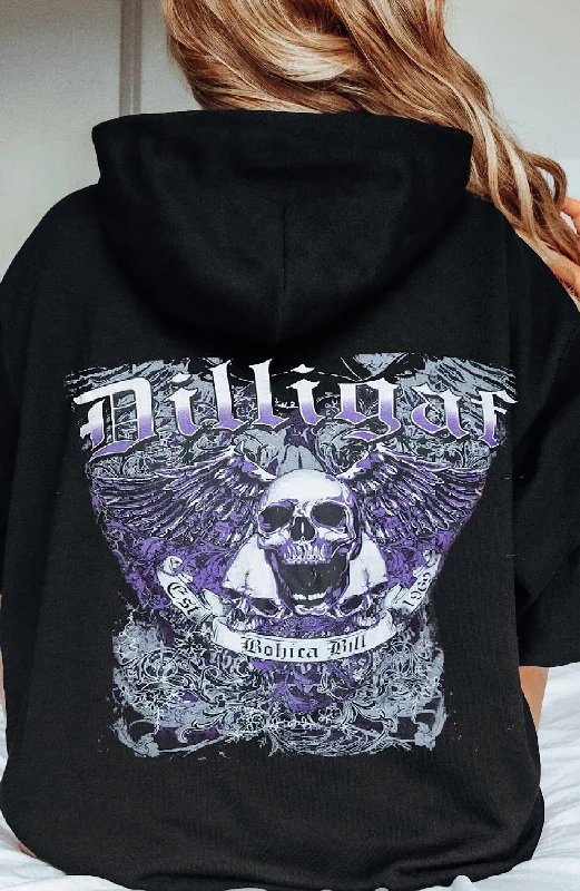 The enforcer Hoodie Hoodie with Relaxed Fit Easy Casual