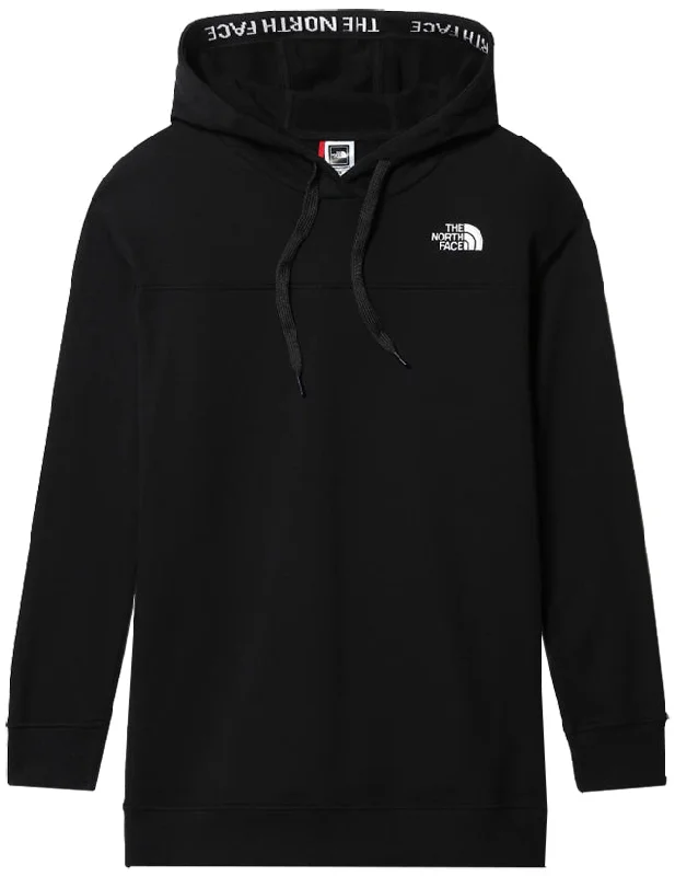 The North Face Womens Zumu Hoodie Black Hoodie with Turtle Neck Cozy Winter