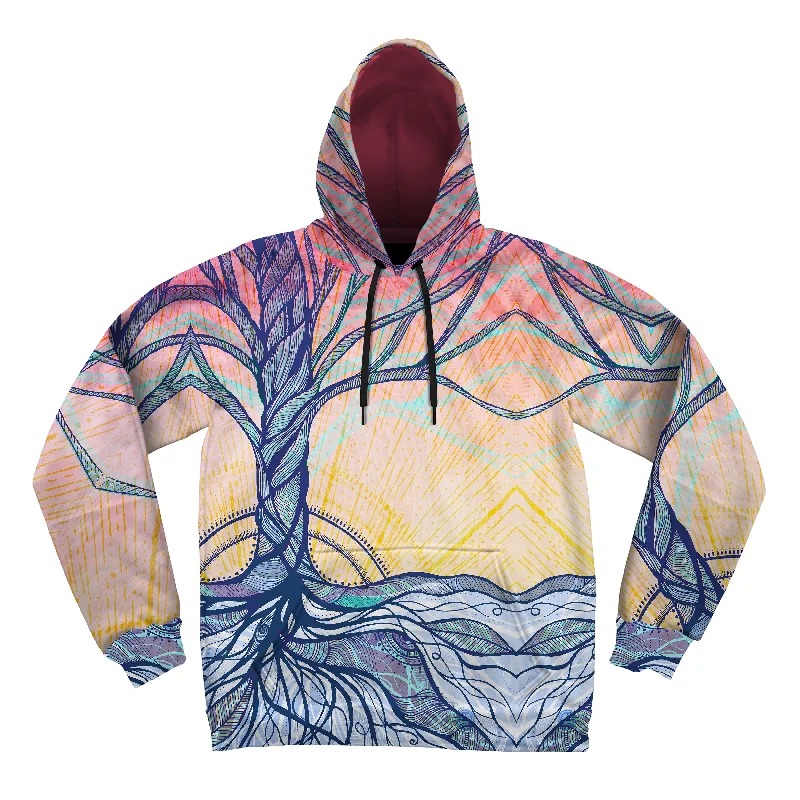 Tranquilitree Unisex Hoodie Hoodie with Embroidery Detailed Premium
