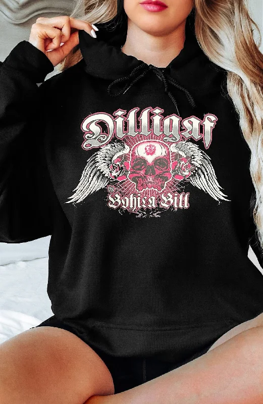 Wings of Glory Pullover Hoodie Hoodie with Lining Warm Insulated