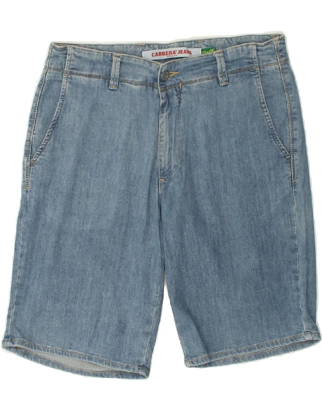 CARRERA Womens Denim Shorts EU 40 Medium W29  Blue Cotton Silky Sleep Shorts