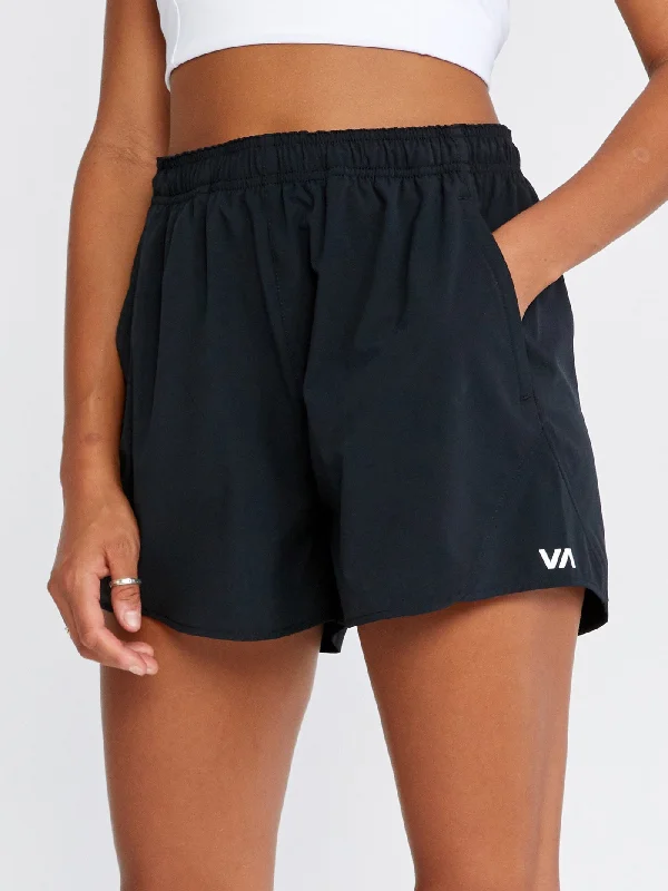 VA Essential Yogger Workout Shorts Feminine Bow Shorts