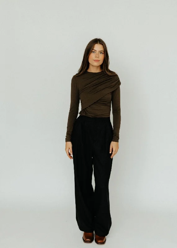 Tibi Adler Glenplaid Convertible Trouser Belted Paperbag Shorts