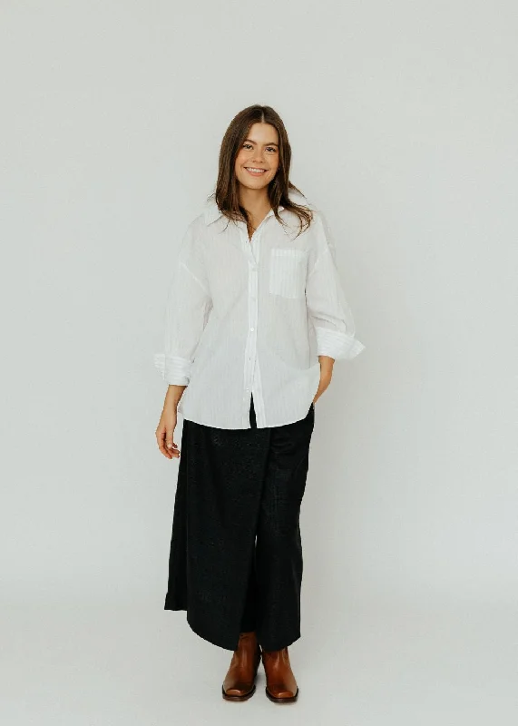 Tibi Adler Glenplaid Wrap Pant Flowy Skort Shorts