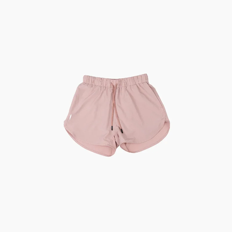 WOMEN'S ATHLETIC SHORT - LIGHT PINK Casual Summer Shorts