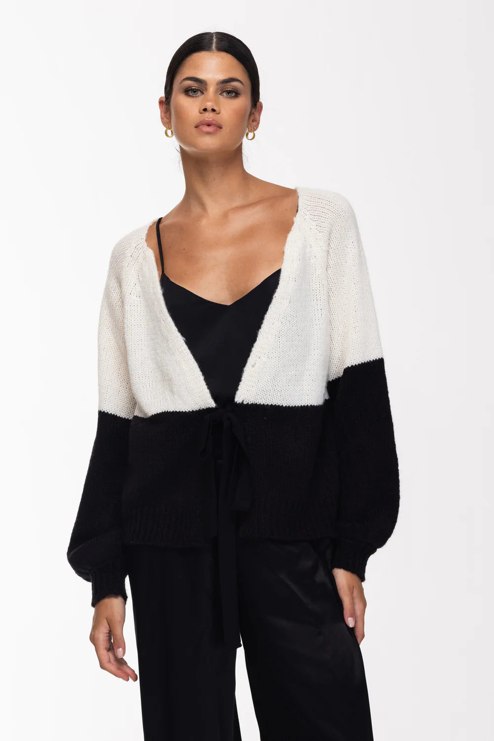 Blak Perfect Togther Cardi Trendy Oversized Sweater