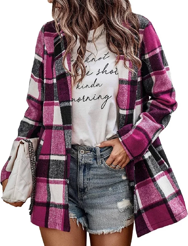 Blazer/Shacket Striped Wool Sweater