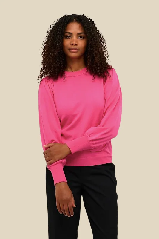 Fenia Knit Pullover Plush Woolen Sweater