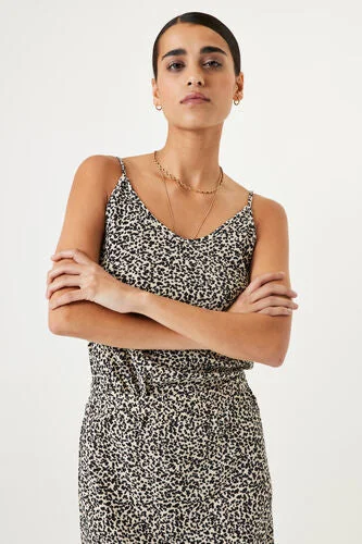 Garcia Cami - Animal Print Oversized Wool Sweater