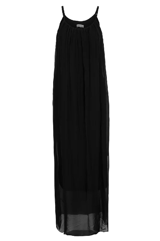 Gigi Silk Maxi Dress Women's Trendy Blazer