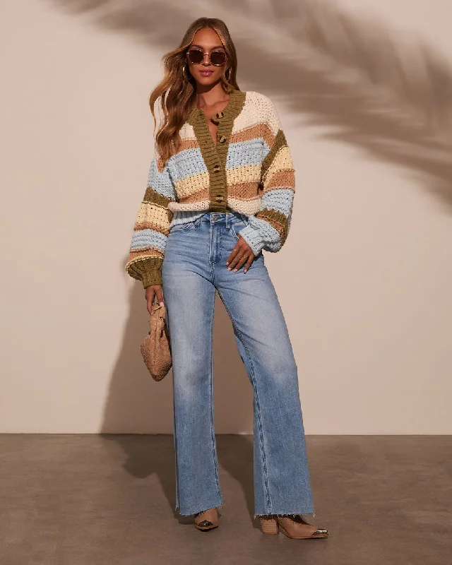 Heidi Knit Cardigan Chunky Cable Knit