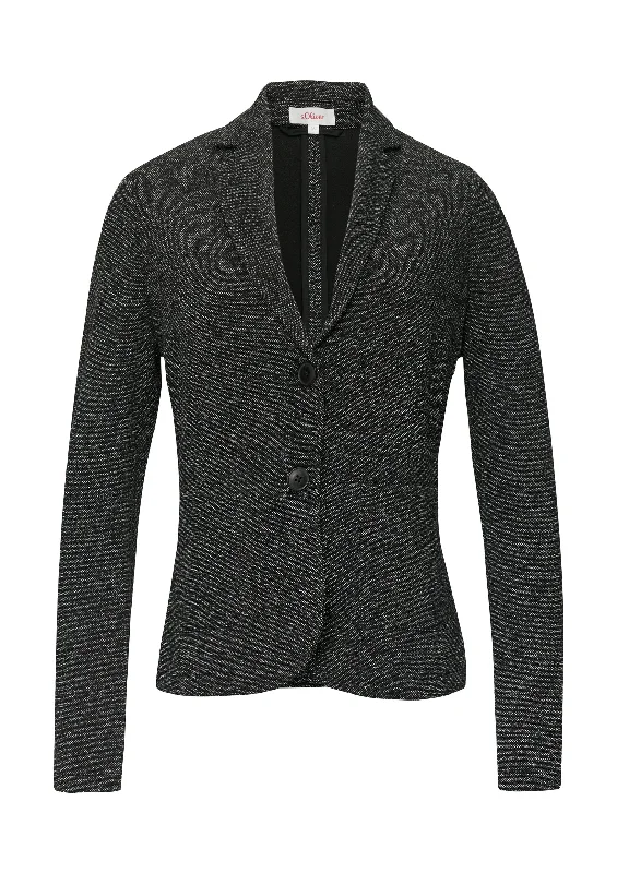 Indoor-Blazer Cotton Blend Blazer