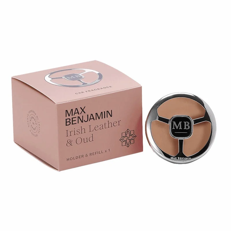 Max Benjamin Car Fragrance Irish Leather & Oud Timeless Wool Pullover