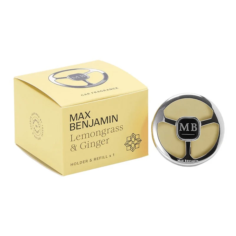Max Benjamin Car Fragrance Lemongrass & Ginger Basic V-Neck Sweater