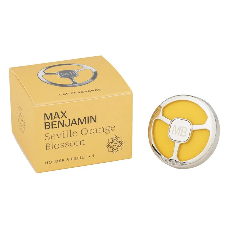 Max Benjamin Car Fragrance Seville Orange Blossom Striped Wool Sweater