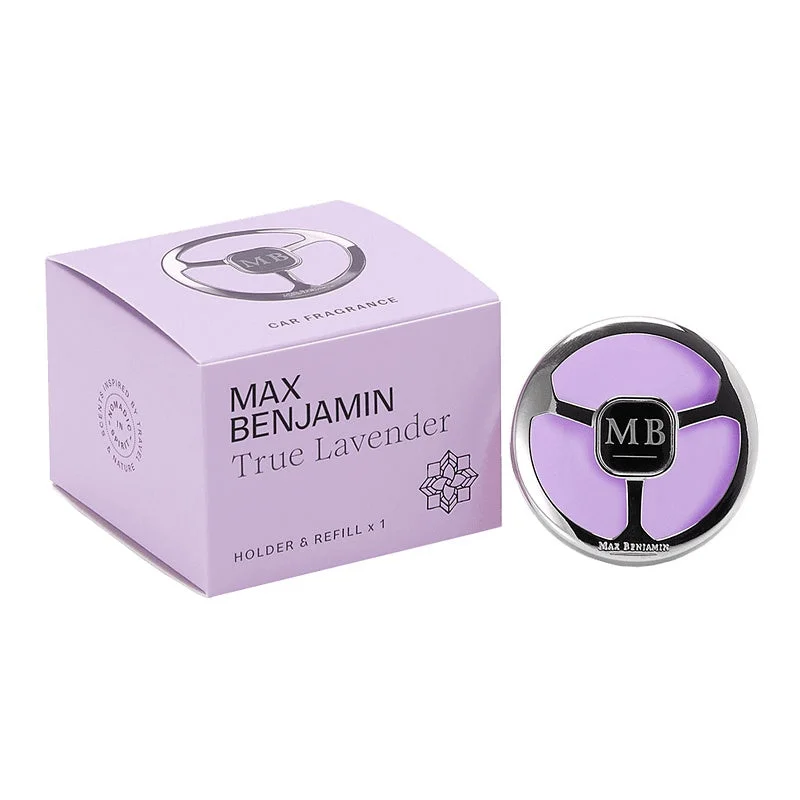 Max Benjamin Car Fragrance True Lavender Lightweight Knitted Sweater
