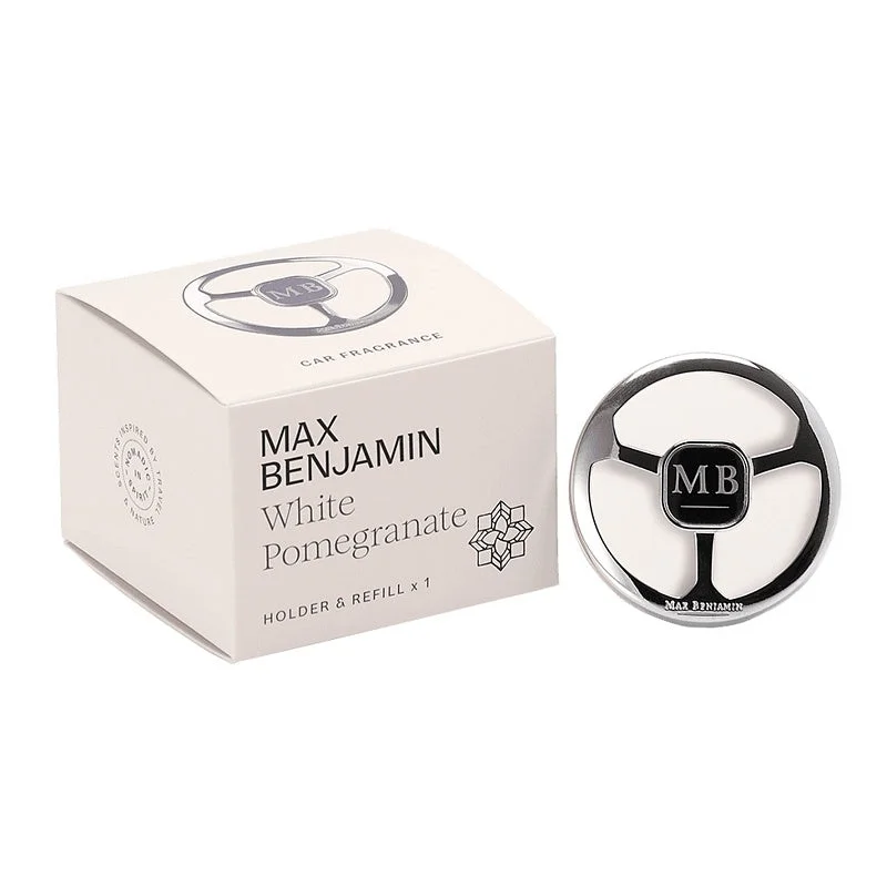 Max Benjamin Car Fragrance White Pomegranate Woolen Fitted Sweater