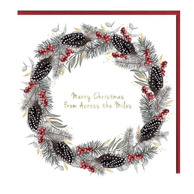 Merry Christmas from Across the Miles Basic Long Knit