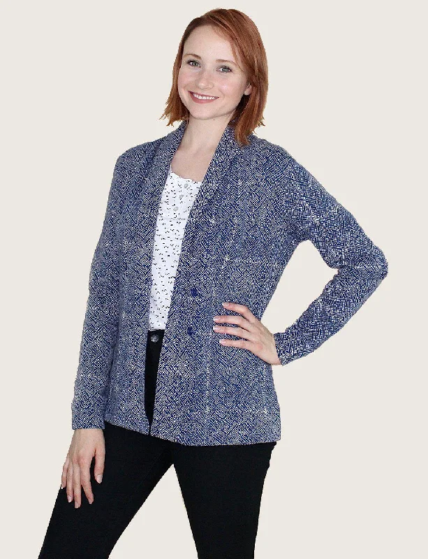 Mila Short Organic Fleece Blazer Women's Luxurious Suit