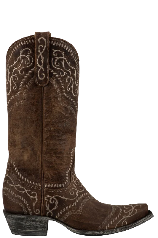 Old Gringo Sintra Oryx Cowgirl Boots - Brown Women's Solid Blazer