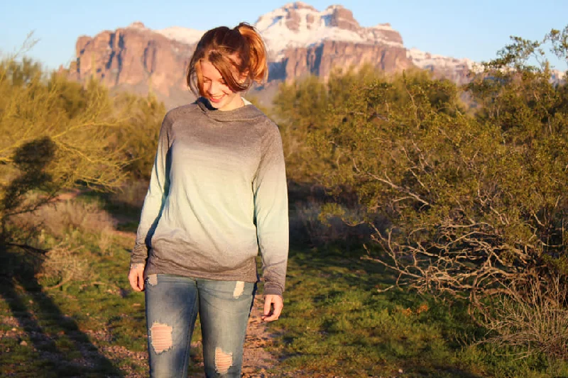 PDF Pattern - Sundowner Sweatshirt - Adult Female/Curve Fit | Waves & Wild Casual Wool Pullover