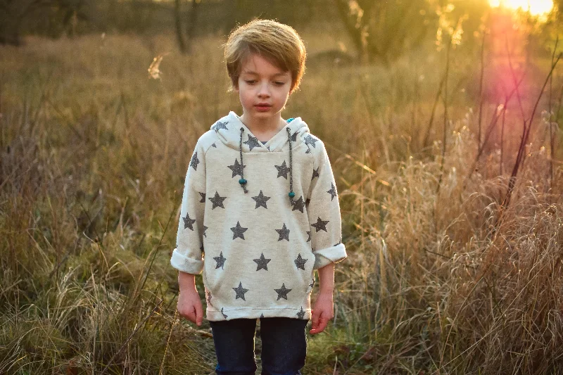 PDF Pattern - Sundowner Sweatshirt - Child | Waves & Wild Relaxed Cozy Jumper