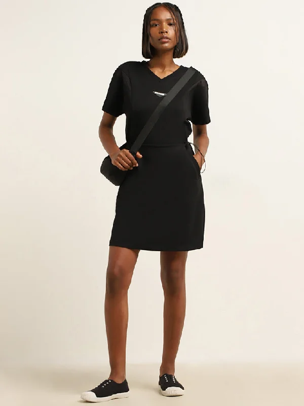 Studiofit Black Straight Dress Women's Business Blazer