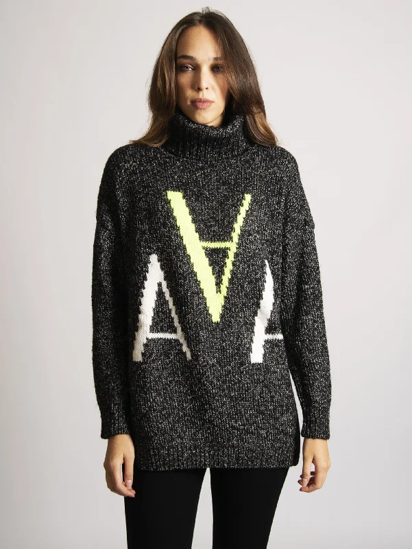 Maglia Collo Alto Magnete Versatile Wool Knit