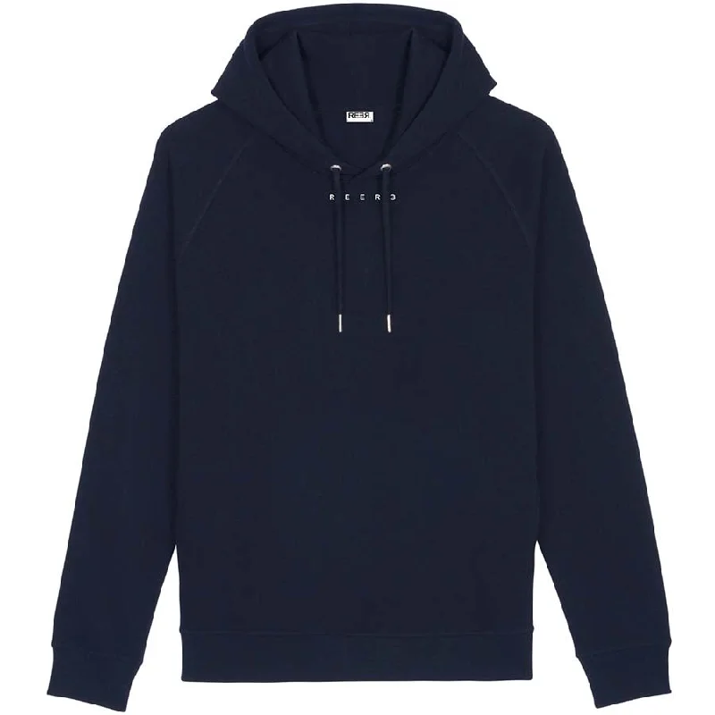 UNISEX ORGANIC COTTON HOODIE IN NAVY BLUE Soft Everyday Sweater