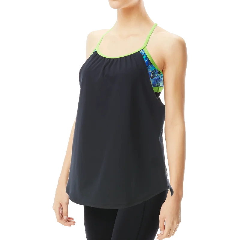 Women's Shea 2 in 1 Tankini - Delphinium Spring Women's Coat